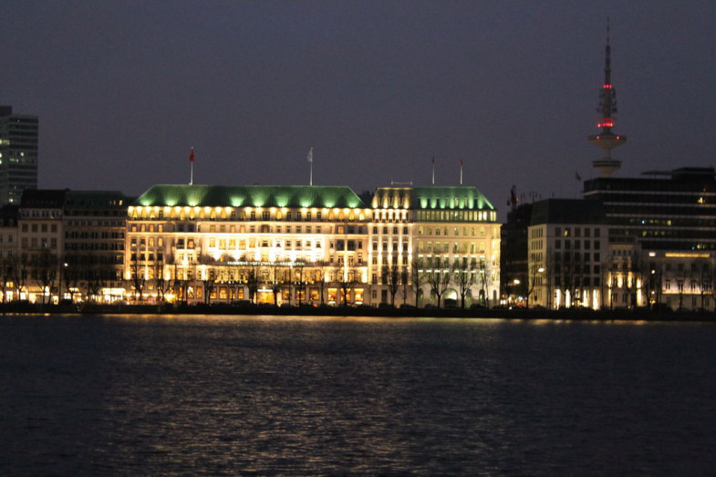 Hamburg Nacht Alster